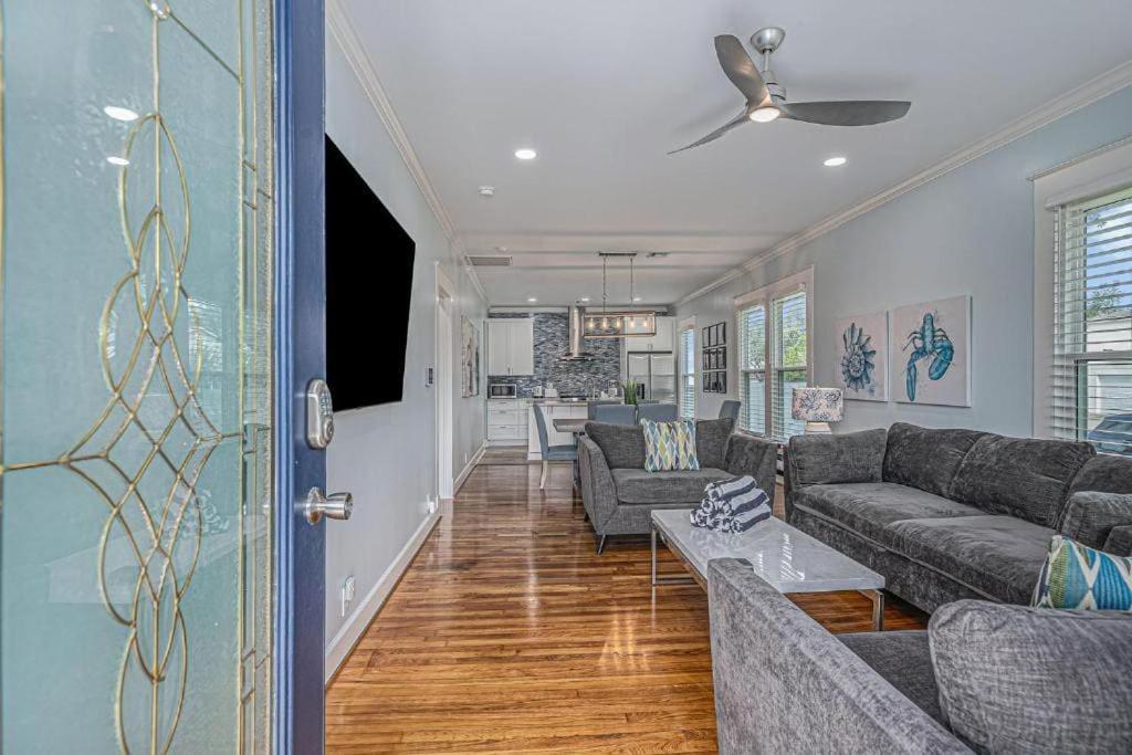 Luxury Designer Villa By The Beach Bright Beautiful Brand New Galveston Exteriér fotografie
