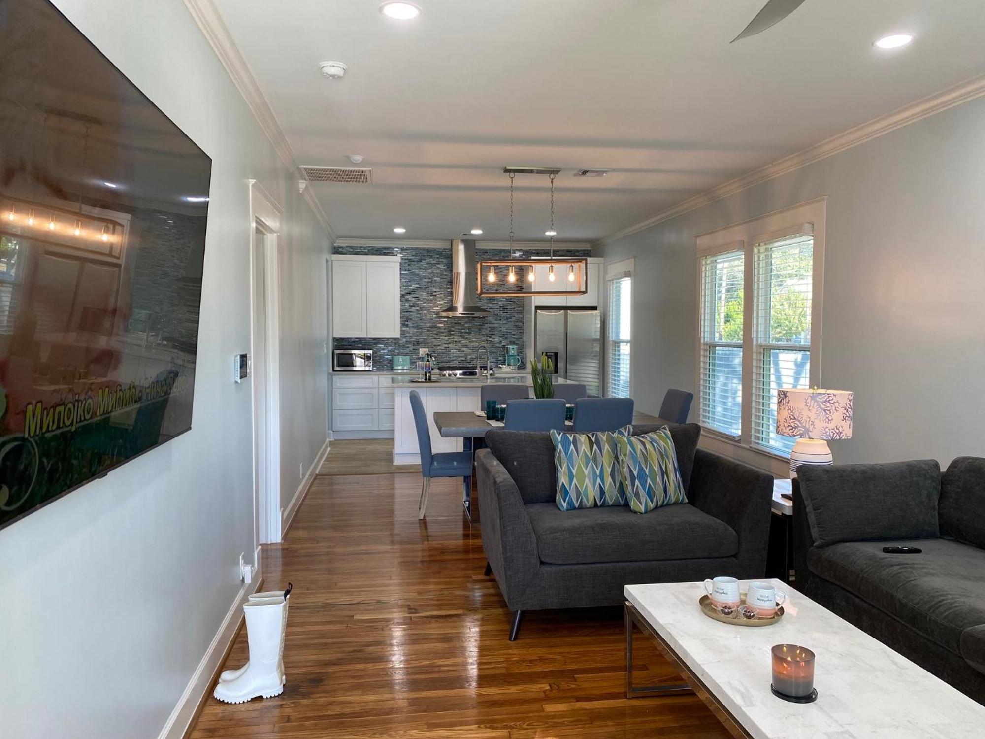 Luxury Designer Villa By The Beach Bright Beautiful Brand New Galveston Exteriér fotografie